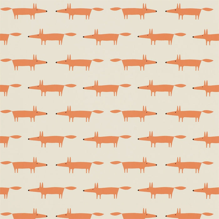 Scion Little Fox Ginger 110841 Wallpaper Sample NSWA110841