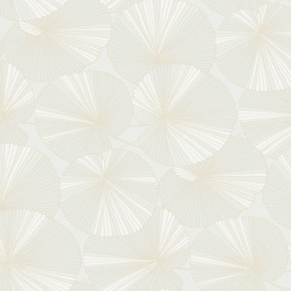 York Layered White Wallpaper NT6112