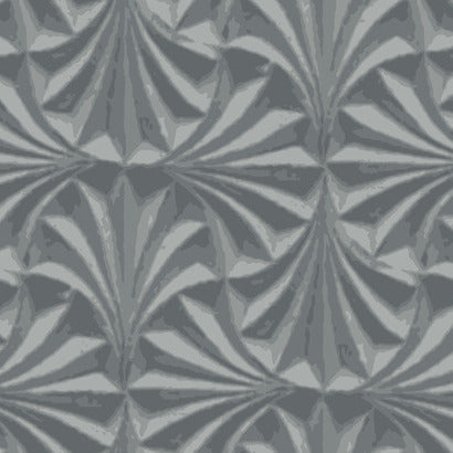 York Sculpted Charcoal Wallpaper NT6127