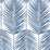 NextWall Paradise Palm Coastal Blue Wallpaper NW33002