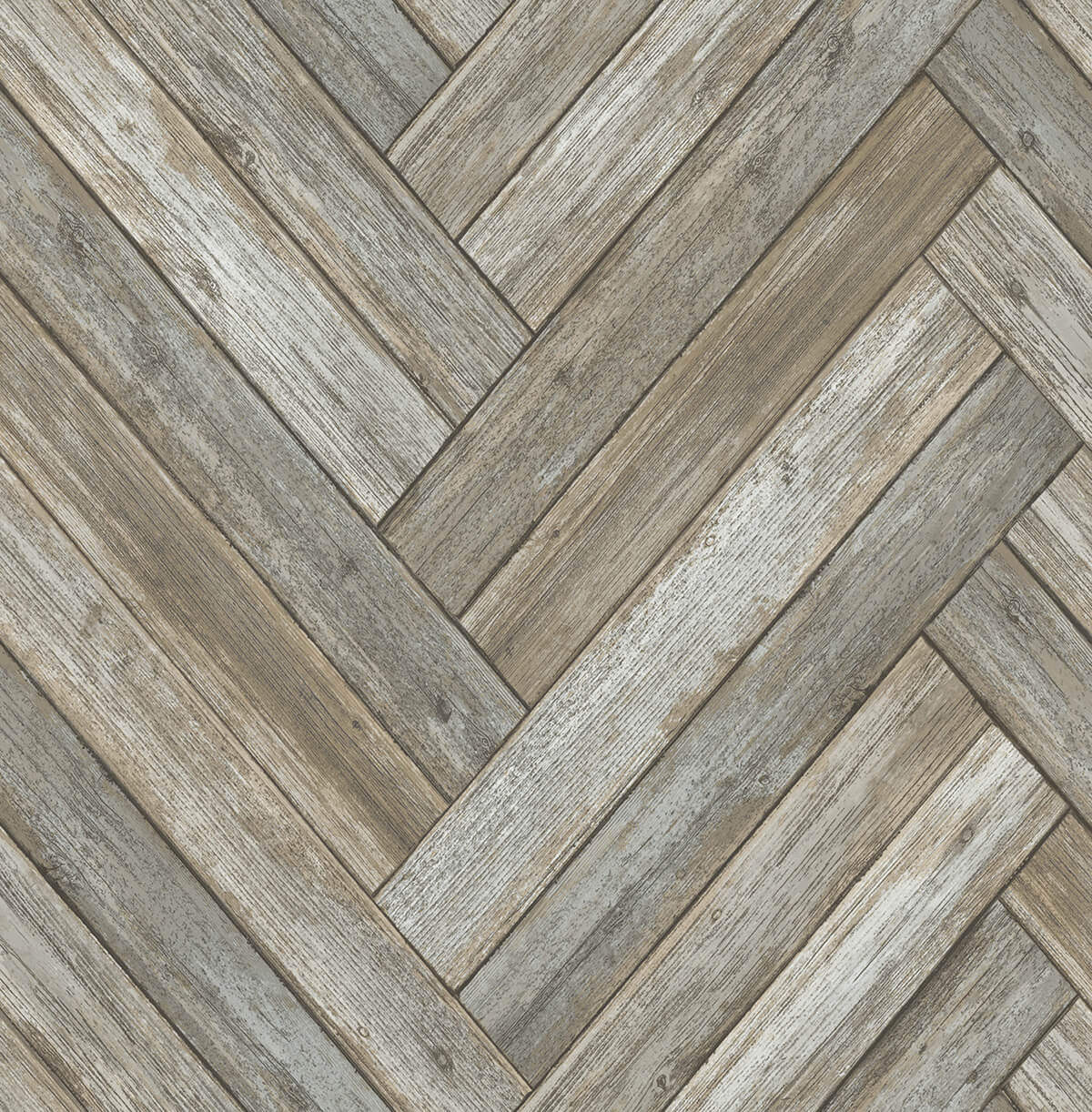 NextWall Chevron Wood Taupe & Beige Wallpaper NW33308