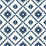 NextWall Southwest Tile Navy Blue Wallpaper Sample NW34202