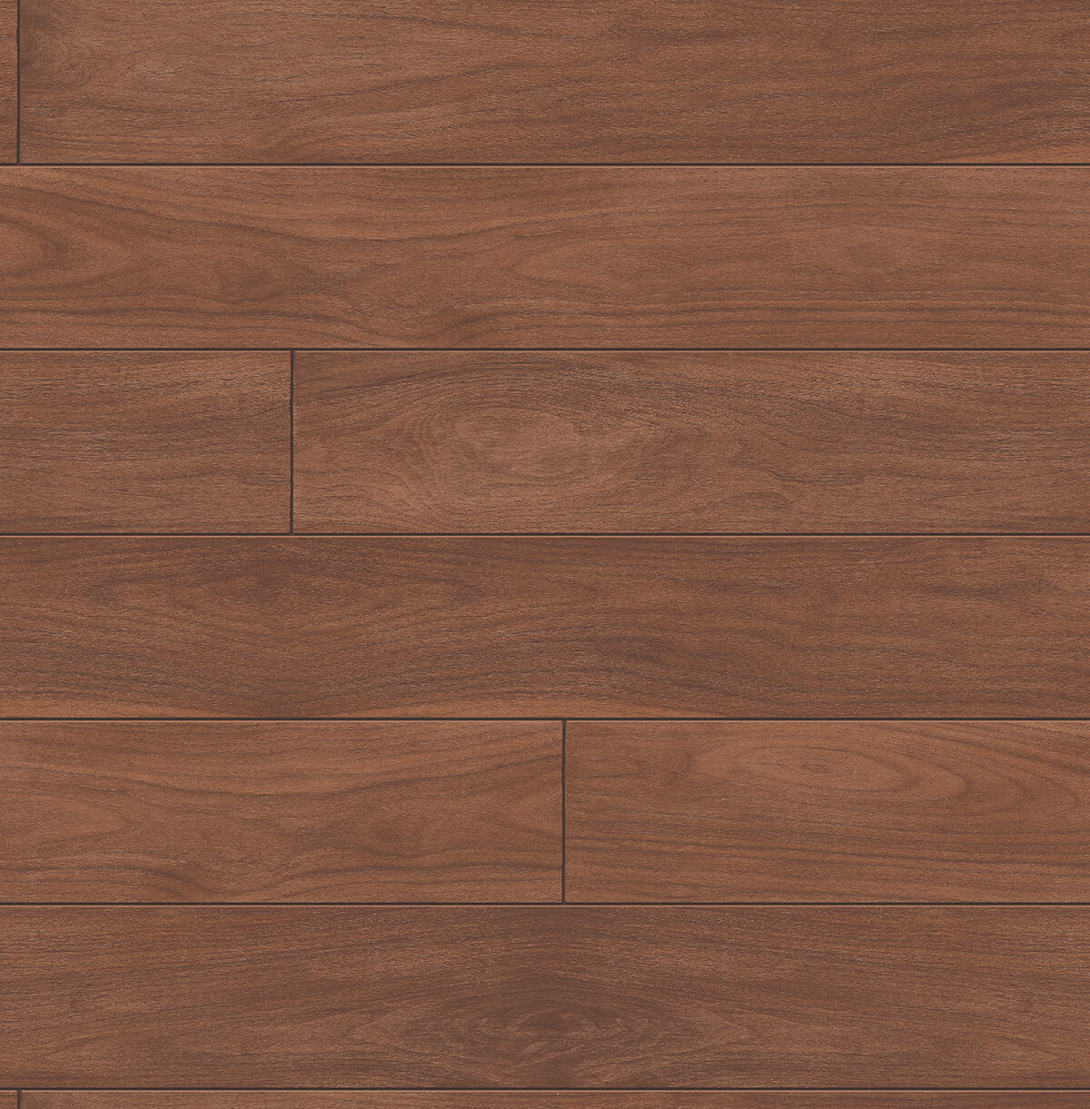 NextWall Teak Planks Mahogany Wallpaper NW35405