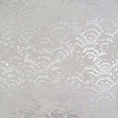 York Eclipse White & Silver Wallpaper NW3596