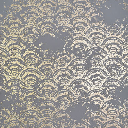 York Eclipse Grey & Gold Wallpaper NW3597