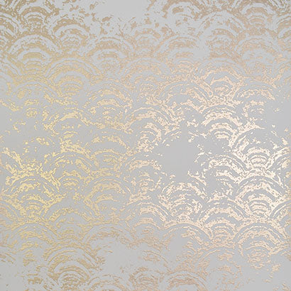 York Eclipse White & Gold Wallpaper NW3598