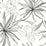 NextWall Spider Plants Grayscale Wallpaper Sample NW36300