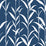 NextWall Bamboo Leaves Navy Blue Wallpaper Sample NW36402