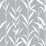 NextWall Bamboo Leaves Gray Wallpaper Sample NW36408