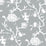 NextWall Chinoiserie Silhouette Metallic Silver Wallpaper NW36608