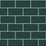 NextWall Retro Subway Tile Evergeen Wallpaper Sample NW37604