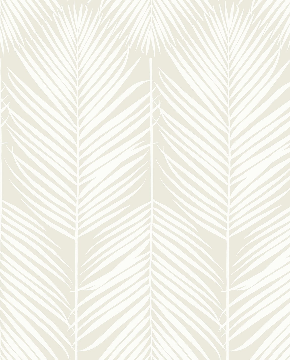 NextWall Palm Silhouette Sea Salt Wallpaper NW39805