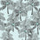 NextWall Palm Beach Sky Blue & Black Wallpaper Sample NW40012