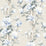 NextWall Magnolia Trail Linen & French Blue Wallpaper Sample NW41412