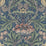 NextWall Acanthus Floral Denim Blue & Salmon Wallpaper Sample NW41502