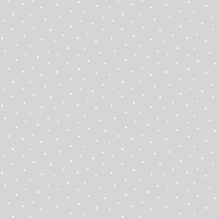 NextWall Polka Dots Daydream Grey Wallpaper Sample NW42108