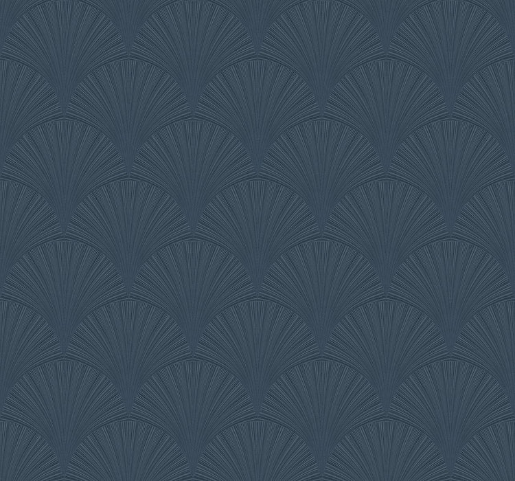 NextWall Arches Denim Blue Wallpaper Sample NW42902