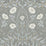 NextWall Stenciled Floral Alloy Grey Wallpaper Sample NW43908