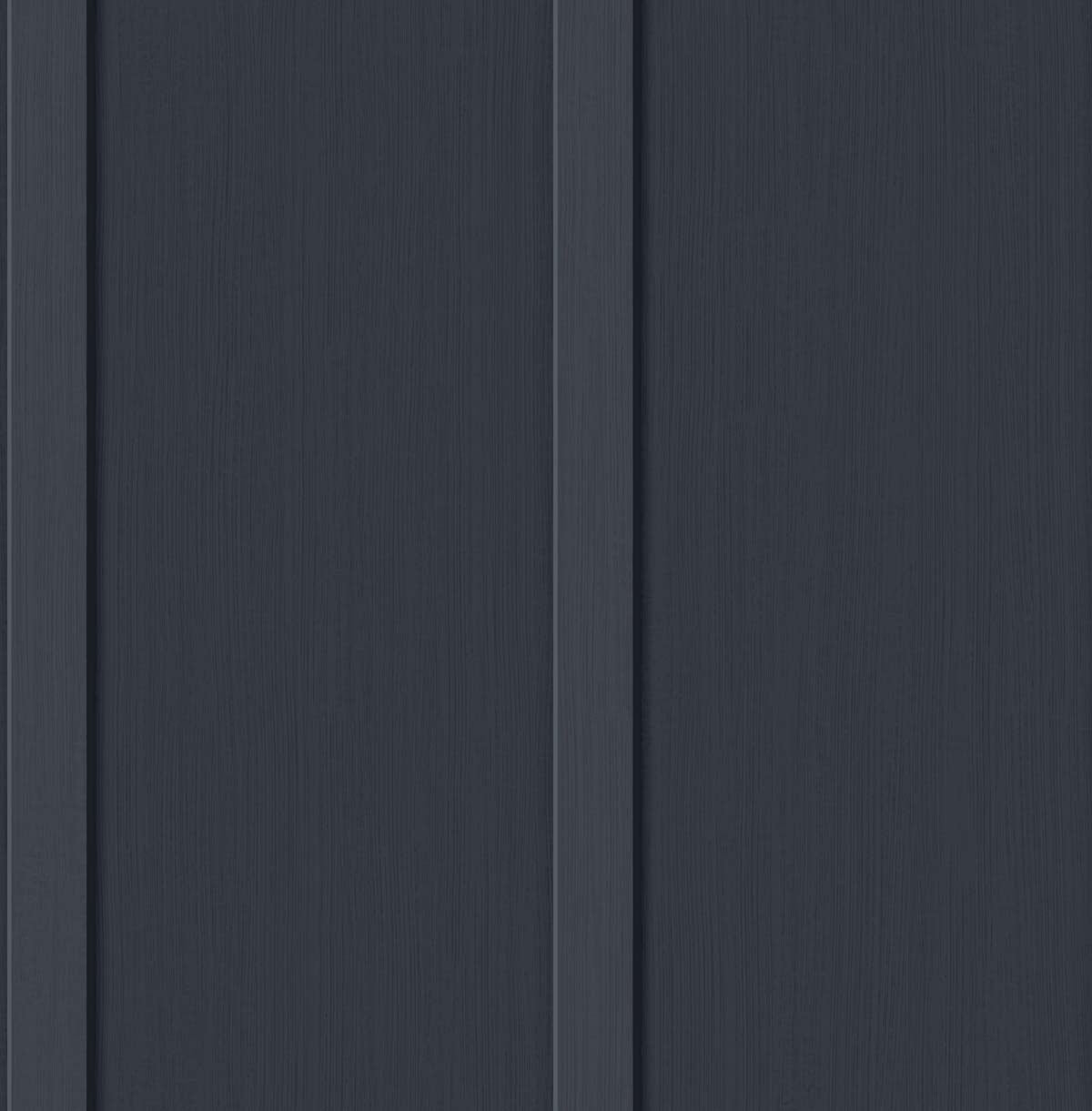 NextWall Faux Board & Batten Dark Blue Wallpaper NW45202