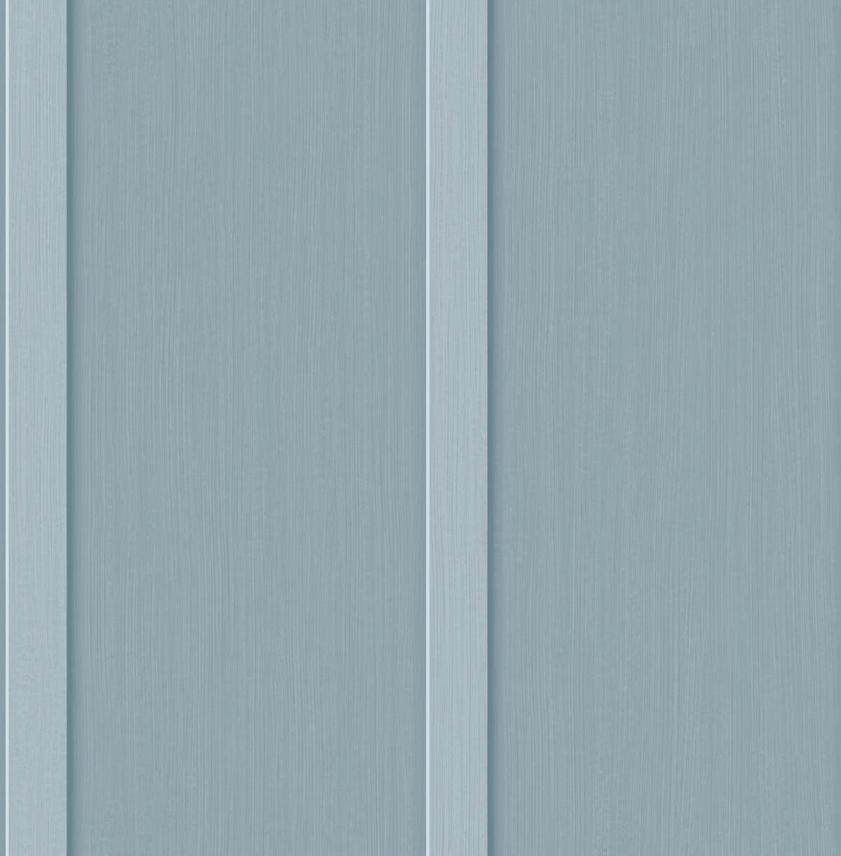 NextWall Faux Board & Batten Blue Stream Wallpaper NW45212