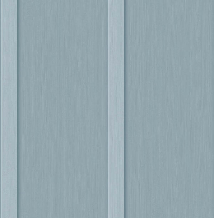 NextWall Faux Board & Batten Blue Stream Wallpaper Sample NW45212