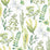 NextWall Wild Garden Lemon Lime Wallpaper Sample NW45412