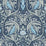 NextWall Bird Ogee Navy & Sky Blue Wallpaper Sample NW46202