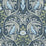 NextWall Bird Ogee Navy & Fern Green Wallpaper Sample NW46204