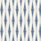 NextWall Striped Ikat Navy Blue & Linen Wallpaper Sample NW46402