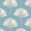 NextWall Tropical Fan Palm Blue Patina Wallpaper Sample NW46512