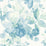 NextWall Watercolor Flower Seaglass Wallpaper Sample NW47804