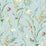 NextWall Meadow Flowers Seabreeze Wallpaper Sample NW48502