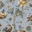 NextWall Sanibel Floral Trail Periwinkle Wallpaper Sample NW48609