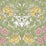 NextWall Vintage Rose Honey Bee & Posy Pink Wallpaper Sample NW49007