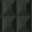 NextWall Quadrant Geo Blacksmith Wallpaper Sample NW50300