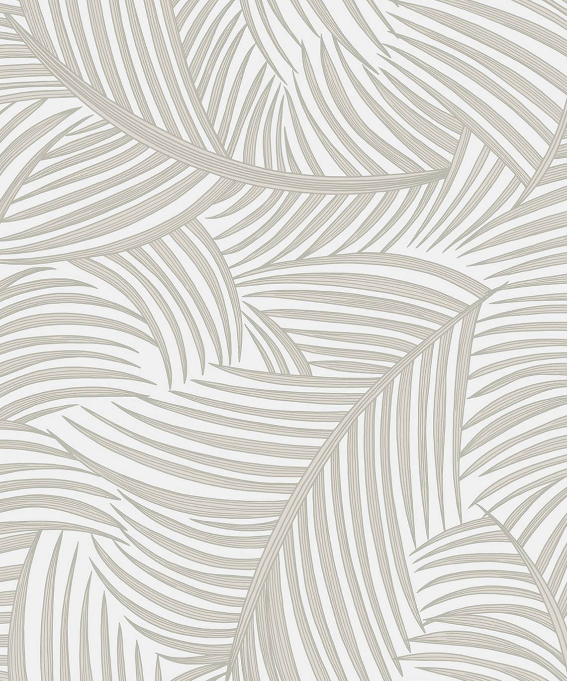 NextWall Tossed Palm Fronds Sea Salt Wallpaper NW51907