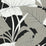 NextWall Elephant Leaves Ebony & Metallic Silver Wallpaper Sample NW52000