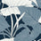 NextWall Elephant Leaves Blue Lagoon Wallpaper Sample NW52002