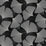 NextWall Tossed Ginkgo Leaf Ebony & Greystone Wallpaper Sample NW52200