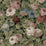 NextWall Rose Garden Olive And Wine Wallpaper Sample NW52411