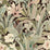 NextWall Blossoming Birds Sage & Ash Brown Wallpaper Sample NW52506