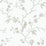 NextWall Songbird Chinoiserie Nickel Wallpaper NW53400