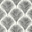 NextWall Grassland Palm Inkwell & Off-white Wallpaper Sample NW53800