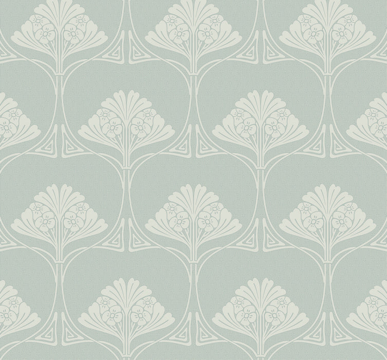 NextWall Deco Floral Aloe Mist Wallpaper Sample NW54004