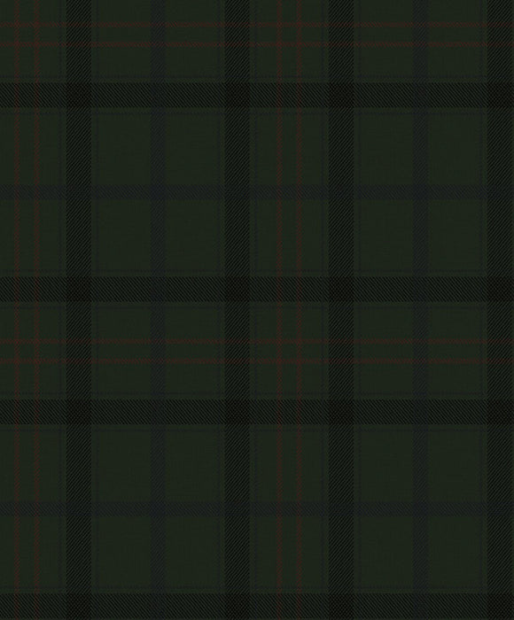 NextWall Tailor Plaid Greenery Wallpaper NW54304