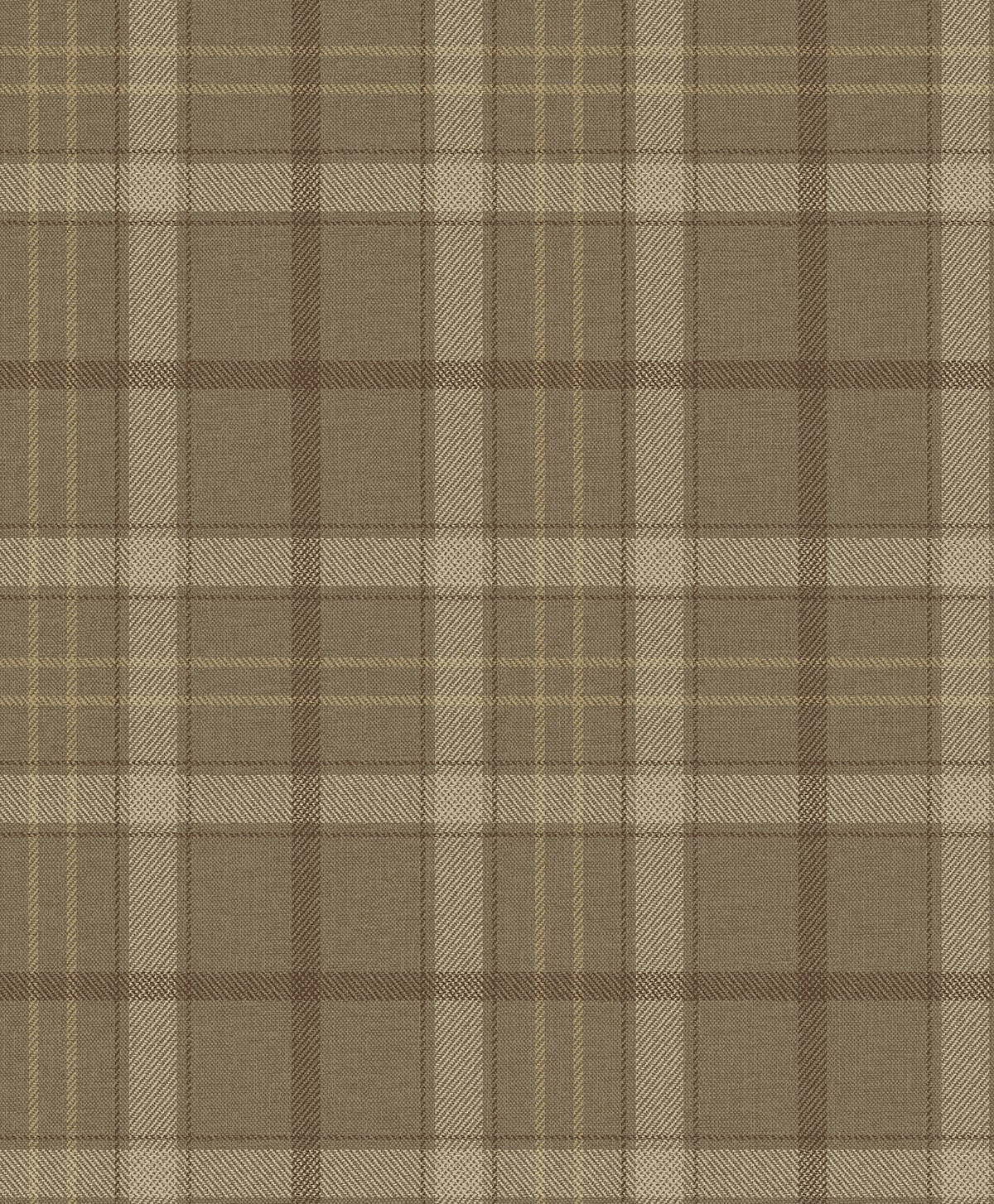 NextWall Tailor Plaid Cafe Latte Wallpaper NW54316