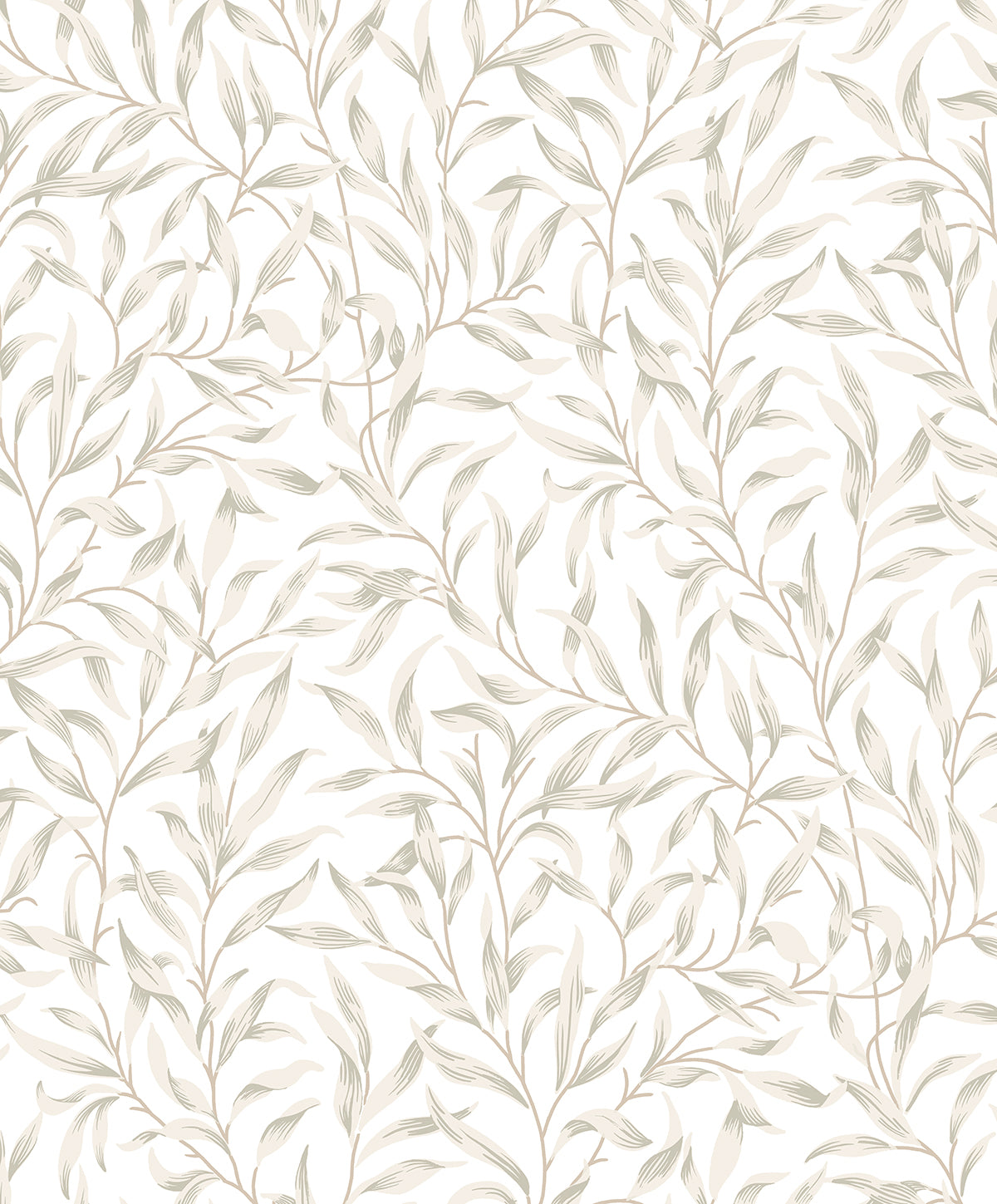 NextWall Willow Trail Neutral Wallpaper NW54706