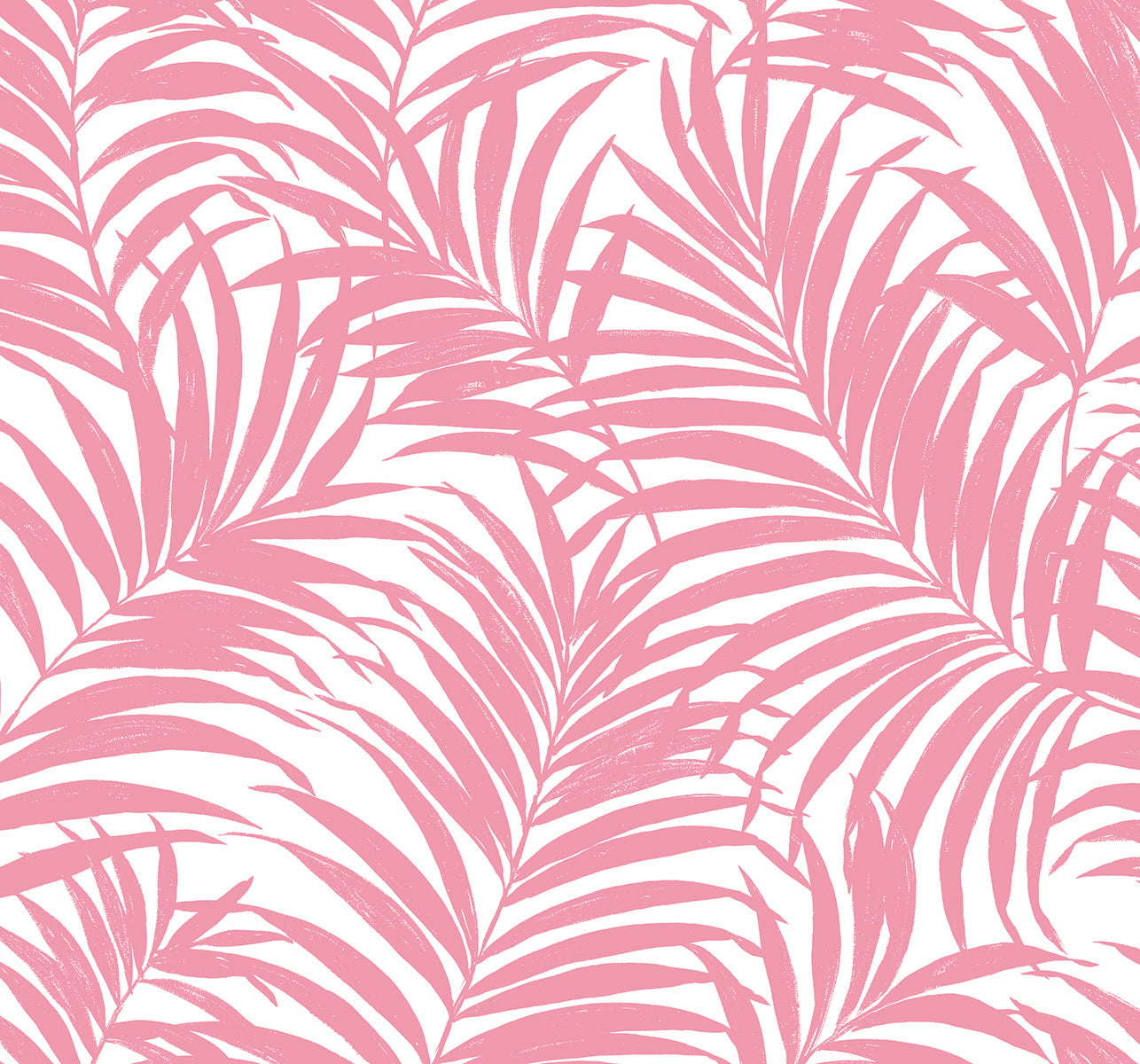 NextWall Beach Palm Pink Wallpaper NW54901