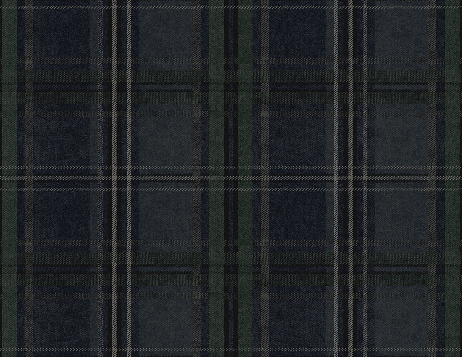 NextWall Classic Plaid Deep Blue Wallpaper NW55102