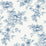 NextWall Sketched Floral Blue Wallpaper Sample NW55702